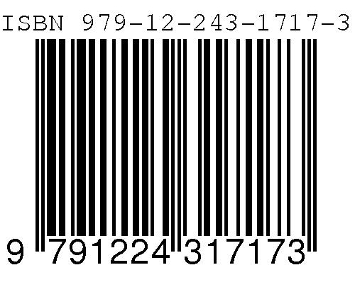 Codice a barre ISBN 9791224317173